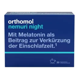 Orthomol nemuri naktinės granulės, 30x10 g