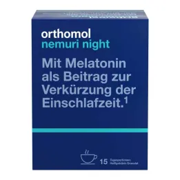 Orthomol nemuri naktinės granulės, 15X10 g