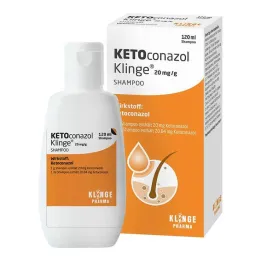 KETOkonazolo ašmenų šampūnas 20 mg/g, 120 ml