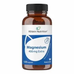 Magnio 400 mg papildomos kapsulės, 120 vnt