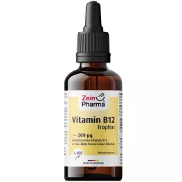 VITAMIN B12 200 μg geriamieji lašai, 50 ml
