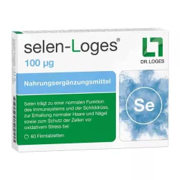 SELEN-LOGES 100 mg plėvele dengtos tabletės, 60 vnt