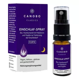 CANOBO Ekologiškas kanapių sėklų aliejaus miego purškiklis Hopf./Mela., 10 ml