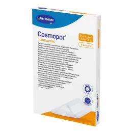Cosmopor permatomas plėvelinis tvarsliava 9x15 cm sterilus, 5 vnt