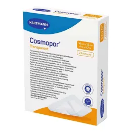 Cosmopor permatomas plėvelinis tvarsliava 10x12 cm sterilus, 25 vnt
