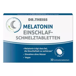 DR.THEISS Melatonino miego tirpalo tabletės, 30 vnt
