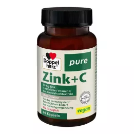DOPPELHERZ Cinko+C grynos kapsulės, 60 vnt
