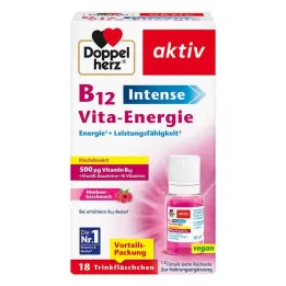 Energinis gėrimas Doppelherz B12 Intense Vita, 18 vnt