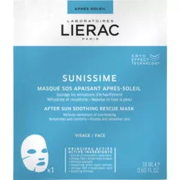 LIERAC Sunissime raminanti po saulės SOS kaukė, 1X18 ml