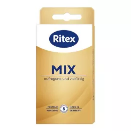 RITEX Prezervatyvai Mix, 8 vnt