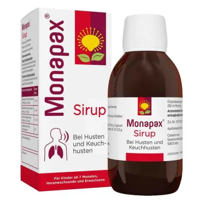 Monapax® sirupas, 250 ml Monapax® sirupas, 250 ml