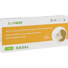 LYHER Antigeno greitojo tyrimo nosies tamponėlis, 1 vnt