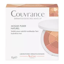 AVENE Couvrance Mosaic Powder natūrali su kempine, 10 g