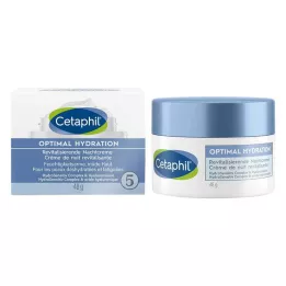 CETAPHIL Optimal Hydration atgaivinantis naktinis kremas, 48 g