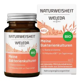 Weleda Natural Wisdom My Bacterial Cultures kapsulės, 40 vnt