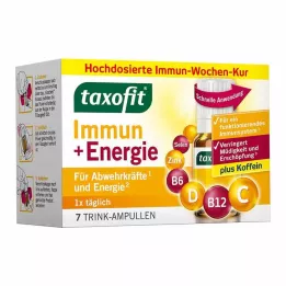 TAXOFIT Immun&amp;energetinio gėrimo ampulės, 7X10 ml