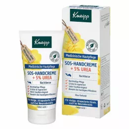 KNEIPP SOS-Rankų kremas + 5% karbamido nakvišų, 50 ml