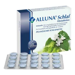 ALLUNA Sleep plėvele dengtos tabletės, 20 vnt