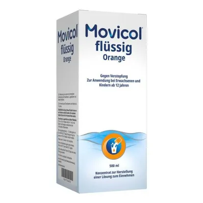 Movicol skystas apelsinas, 500 ml Movicol skystas apelsinas, 500 ml