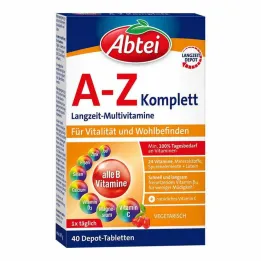 Abtei A-Z Complete tabletės, 40 vnt