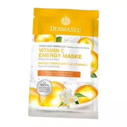 DERMASEL Negyvosios jūros vitamino C energetinė kaukė, 12 ml