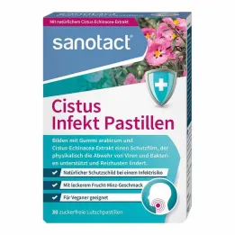 sanotact®Cistus Infekcinės pastilės, 30 vnt