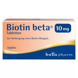 BIOTIN BETA 10 mg tabletės, 100 vnt