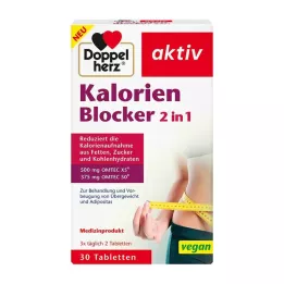 DOPPELHERZ Kalorijų blokatorius 2in1 tabletės, 30 vnt