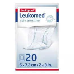 LEUKOMED odai jautri sterili 5x7,2 cm, 20 vnt
