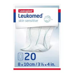 LEUKOMED odai jautri sterili 8x10 cm, 20 vnt