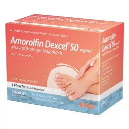 Amorolfine Dexcel 50 mg/ml veikliosios medžiagos nagų lakas (2,5 ml)