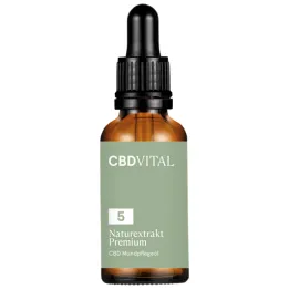 NATUREXTRAKT Aukščiausios kokybės 5 % CBD aliejus, 30 ml