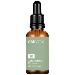NATUREXTRAKT Premium 10 % CBD aliejus, 30 ml