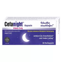 CEFANIGHT intens 2 mg kietos kapsulės, 50 vnt