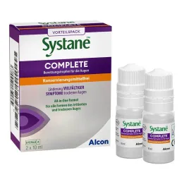 Systane® COMPLETE be konservantų, 2X10 ml