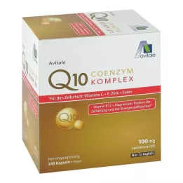 COENZYM Q10 100 mg kapsulės+vitaminai+mineralinės medžiagos, 240 vnt