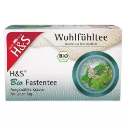 H&amp;S Ekologiški pasninko arbatos filtro maišeliai, 20X1,5 g