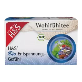 H&amp;S Bio Relaxation Filter maišeliai, 20X1,8 g