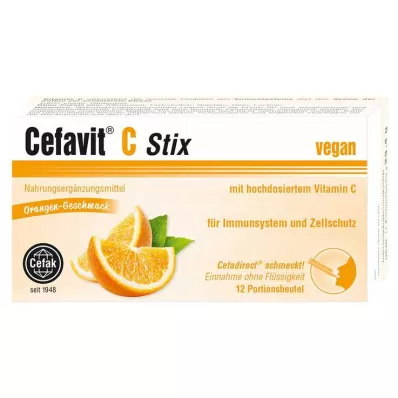 CEFAVIT C Stix, 12 vnt CEFAVIT C Stix, 12 vnt