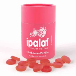 Ipalat Pastilles Flavour Edition Raspberry-Vanilla (40 vnt.)