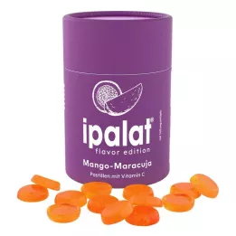 IPALAT Pastilles skonio leidimas mango-pasiflora, 40 vnt