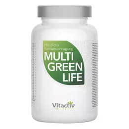 MULTI GREEN Life Vitamins &amp; Mineralinės kapsulės, 90 vnt
