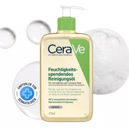 CERAVE Valomasis aliejus, 473 ml