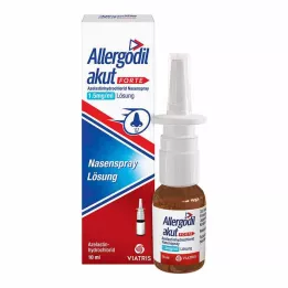 ALLERGODIL ūmus 1,5 mg/ml nosies purškimo tirpalas, 10 ml