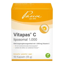 Vitapas C liposomal 1000 kapsulių, 90 vnt