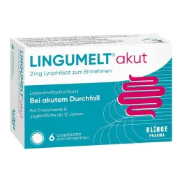 LINGUMELT ūminės burnoje disperguojamosios tabletės, 6 vnt