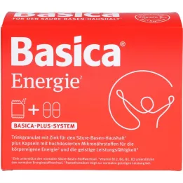 BASICA Energetinio gėrimo granulės+kapsulės 7 dienoms, 7 vnt