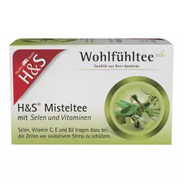 H&amp;S Amalų arbata su selenu ir vitaminais filtravimo maišeliai, 20X2 g