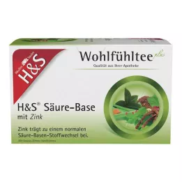 H&S Acid-Base su cinko filtravimo maišeliais, 20X2,0 g
