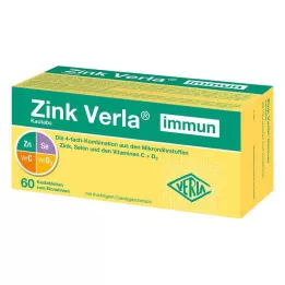 ZINK VERLA imuninės kramtomosios tabletės, 60 vnt